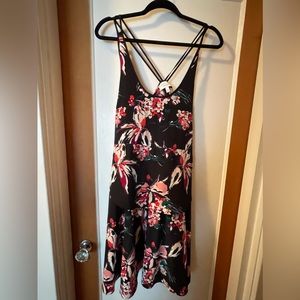 Athleta Floral Sundress Size L